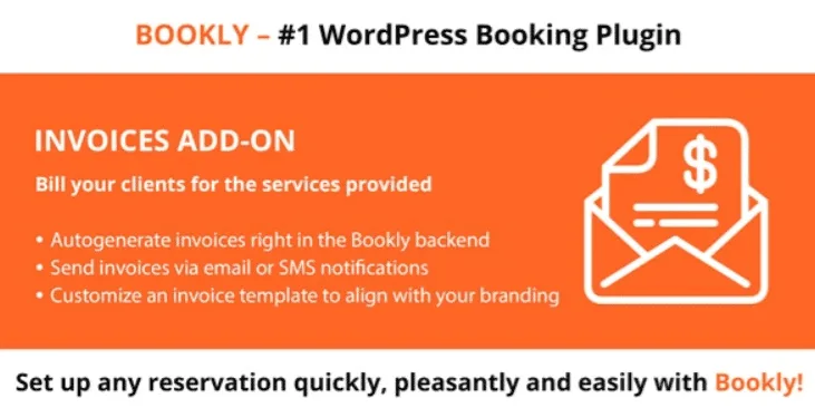 Bookly Invoices (Add-on)
