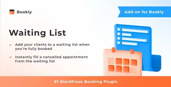 Bookly Waiting List Addon