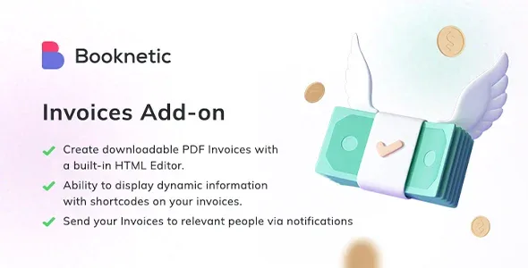 Booknetic Invoices Addon