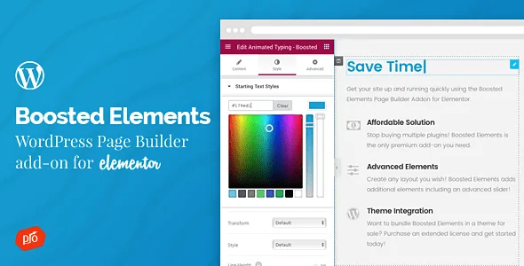 Boosted Elements Addon for Elementor