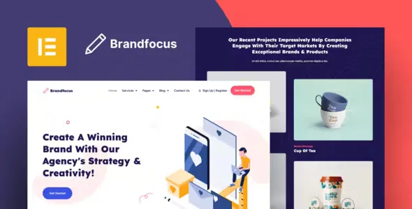 Brandfocus Branding Elementor Template Kit