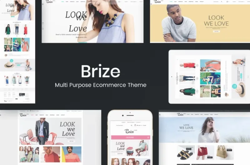 Brize – Responsive WooCommerce Fashion Theme