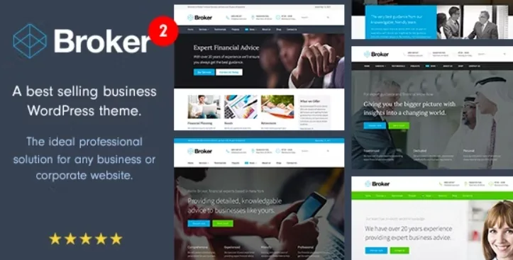 Broker – Business and Finance WordPress Theme