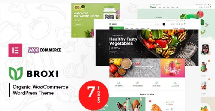 Broxi – Organic & Food WooCommerce WordPress Theme