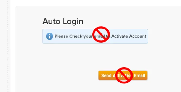 BuddyPress Auto Activate Auto Login