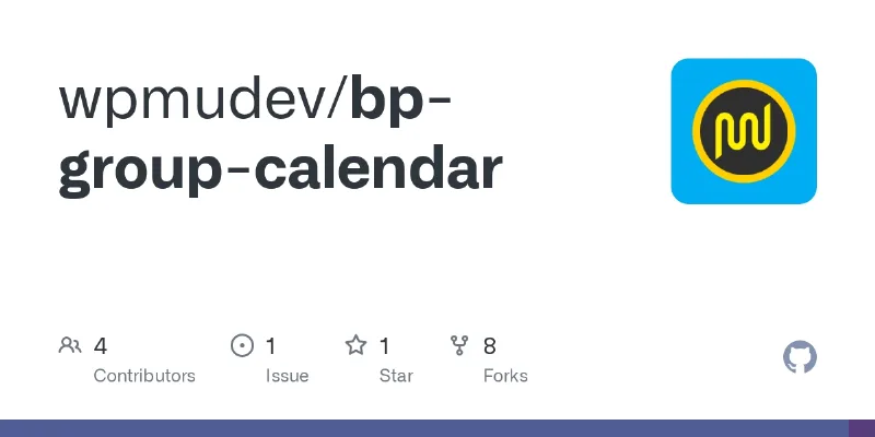 BuddyPress Group Calendar