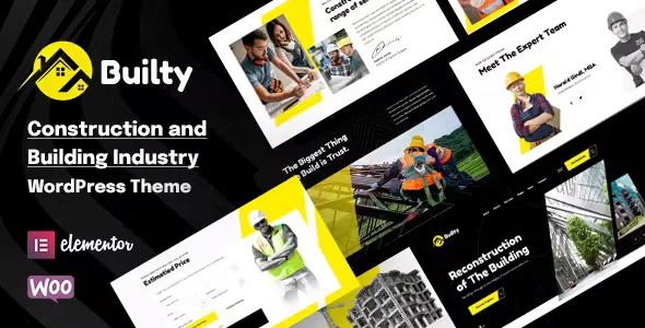 Builty Construction WordPress Theme