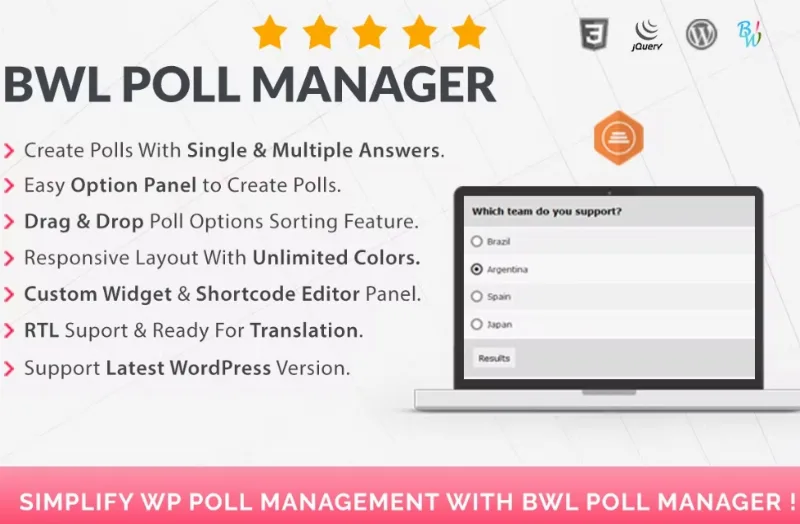 BWL Poll Manager