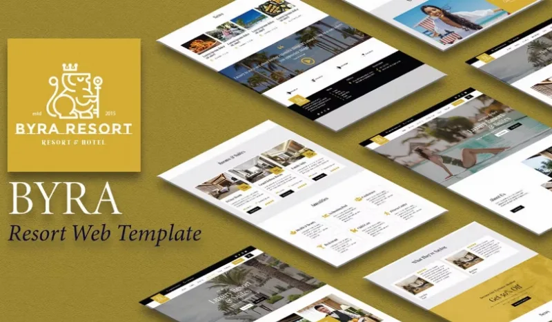 Byra – Hotel & Resort Elementor Template