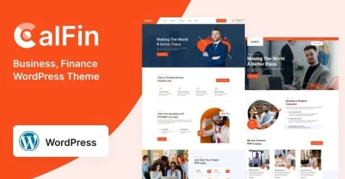 Calfin – Business Finance WordPress Theme
