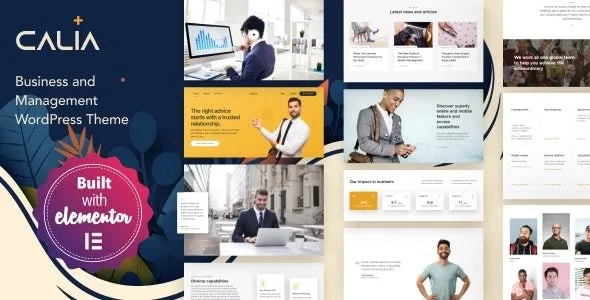 Calia – Business and Management WordPress Theme