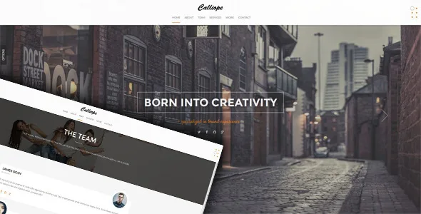 Calliope – Portfolio & Agency WordPress Theme
