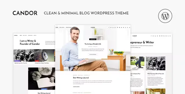 Candor Responsive Blog Theme