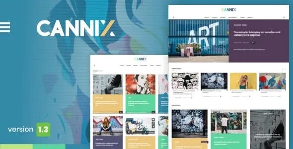 Cannix – A Vibrant WordPress Theme for Creative Bloggers