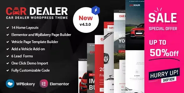 Car Dealer Automotive Responsive Theme