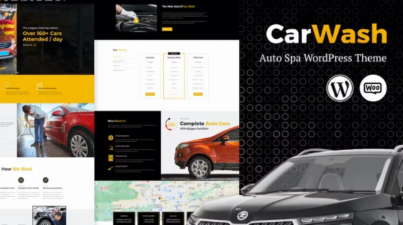 Car Wash – Auto Spa WordPress Theme