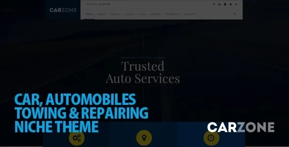 Car Zone – Towing & Repair WordPress Theme