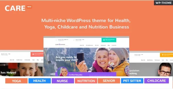 Care – Multi-Niche WordPress Theme for Small Business