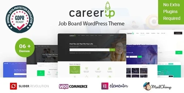 CareerUp – Job Board WordPress Theme