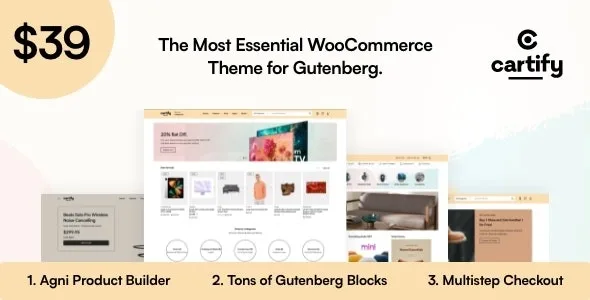 Cartify – WooCommerce Gutenberg WordPress Theme