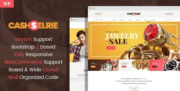 Cashelrie – Pawn Shop WordPress Theme