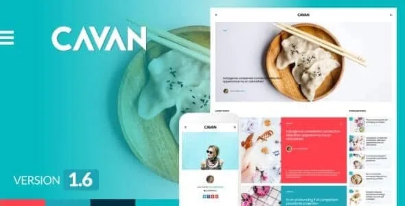 CAVAN – A Distinctive WordPress Blog Theme