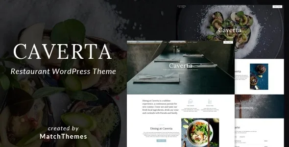 Caverta – Restaurant Cafe Theme