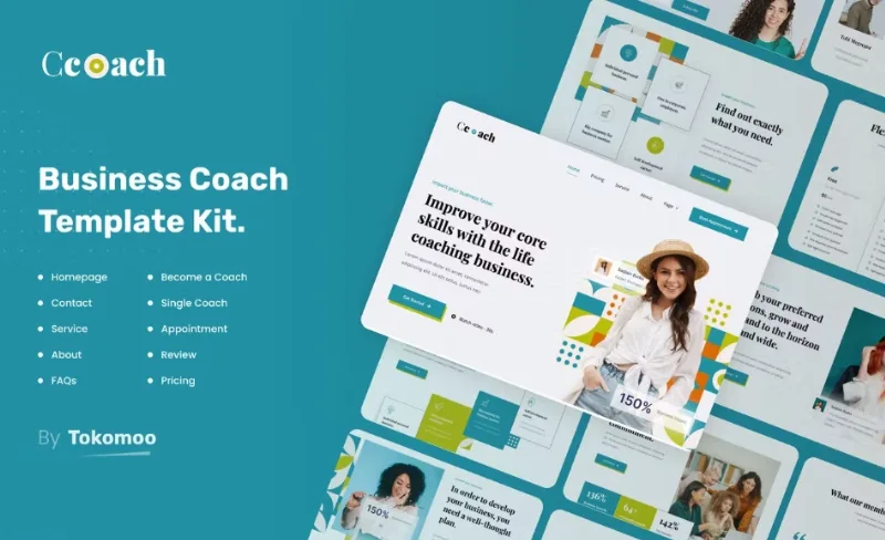 Ccoach | Business Coach Elementor Template