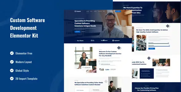 Cetech Software Development Elementor Template Kit