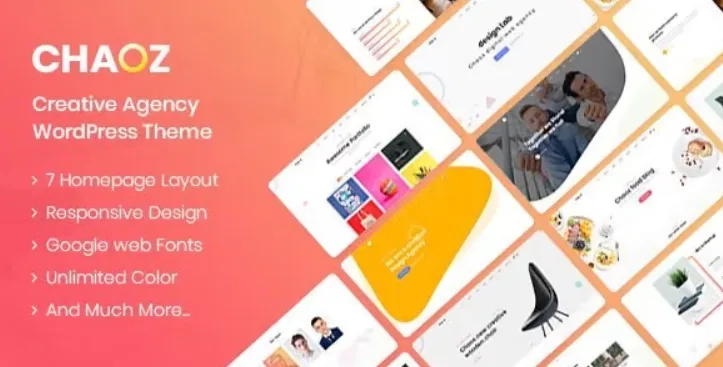 Chaoz – Creative Portfolio WordPress Theme For Agency | Technology