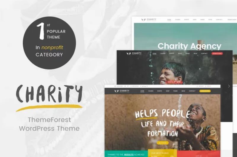Charity WordPress Theme