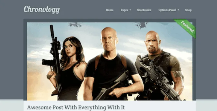 Chronology – WordPress Theme