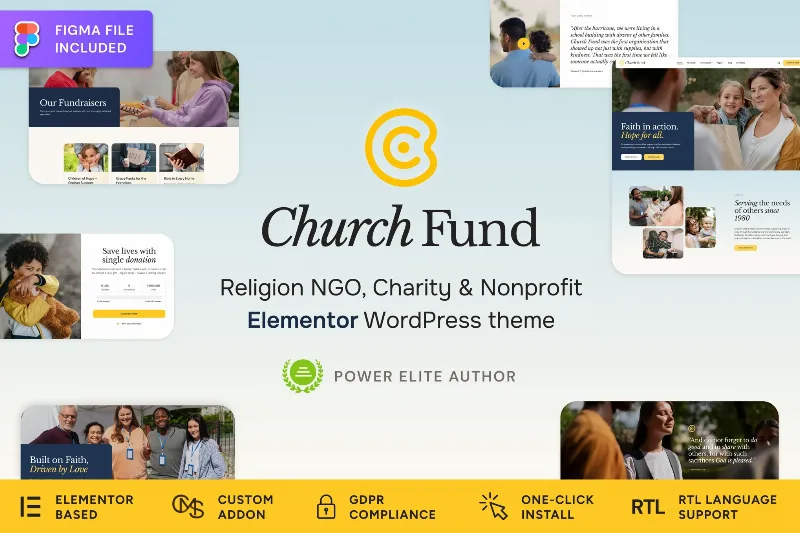 Church Fund - Religion, NGO & Charity Theme