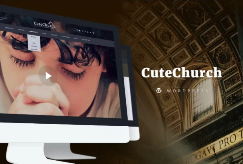 Church, Political, Municipal — CuteChurch WP Theme