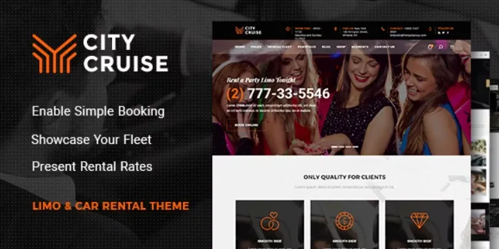 City Cruise – Limousine and Car Rental Theme