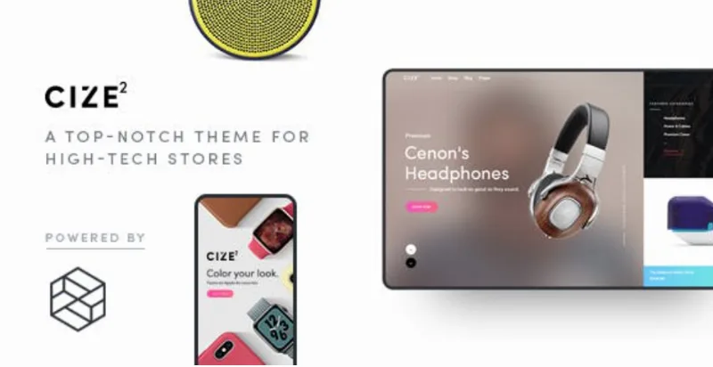 Cize – A Top Notch Theme For High Tech Stores