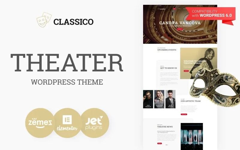Classico – Theater Responsive WordPress Theme