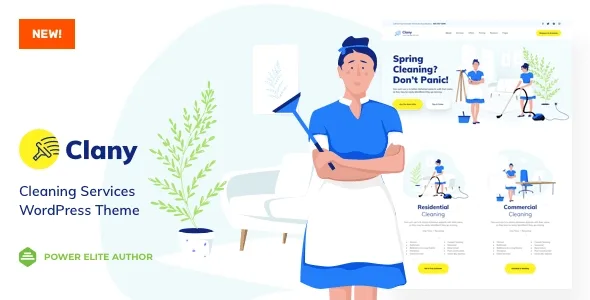 Cleaning Services – WordPress Theme