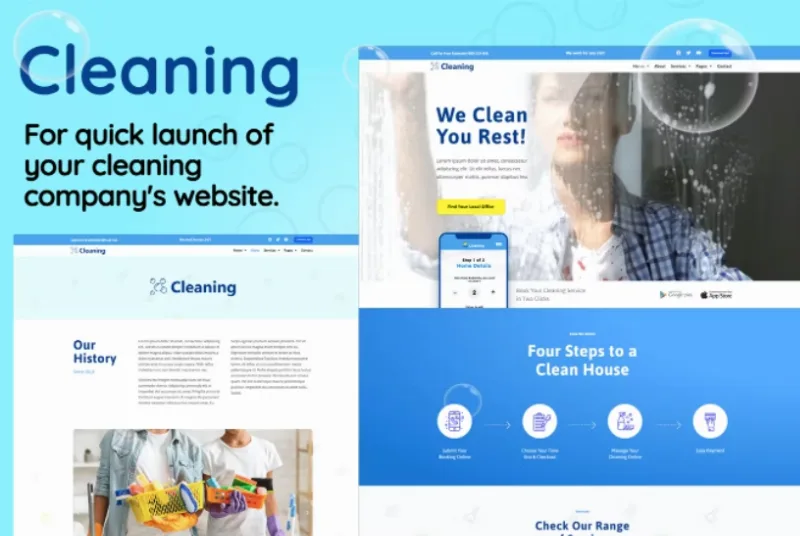 Cleaning – Small Business Template