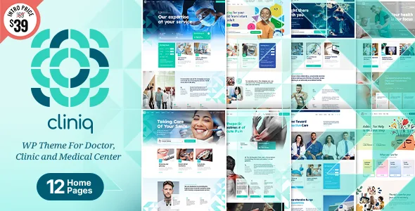 Cliniq – Doctor & Medical WordPress Theme