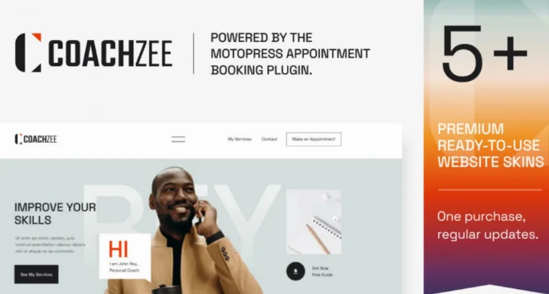 CoachZee – the Multipurpose WordPress Coaching Theme