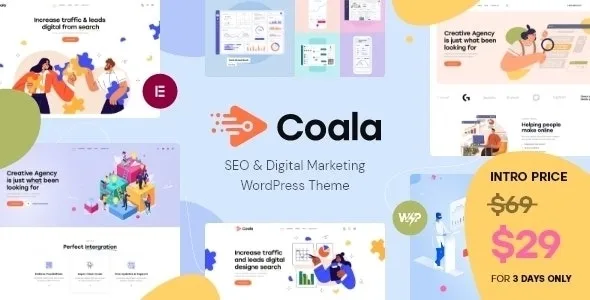 Coala – SEO & Digital Marketing WordPress Theme