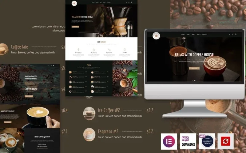 Coffee House – The Elementor Coffee WordPress Theme