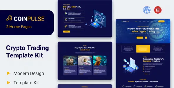 Coinpulse Crypto Elementor Template Kit