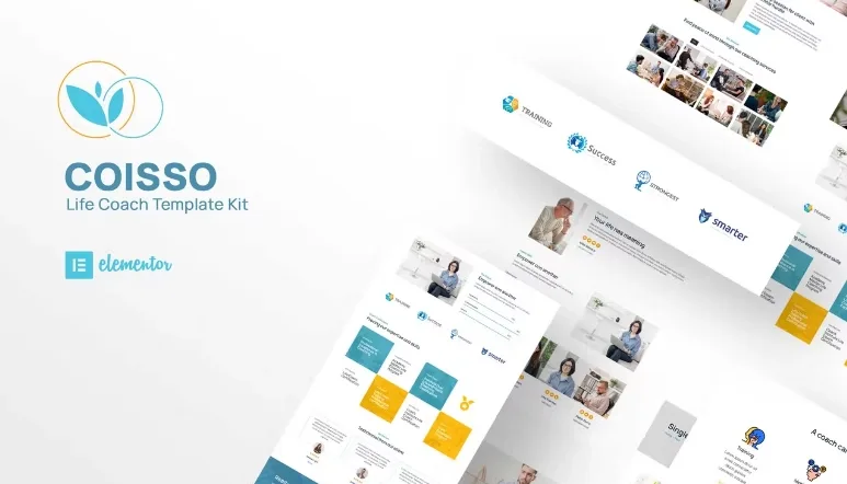 Coisso – Life Coach Elementor Template