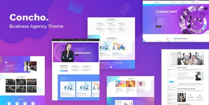Concho – Consulting Services WordPress Theme