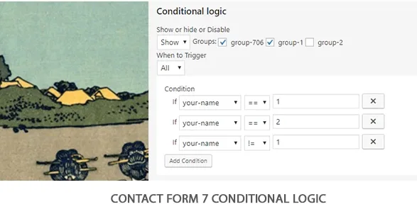 Conditional Fields for Contact Form 7