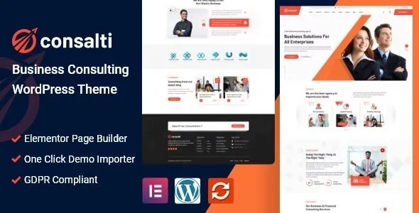 Consalti – Consultancy & Business WordPress Theme