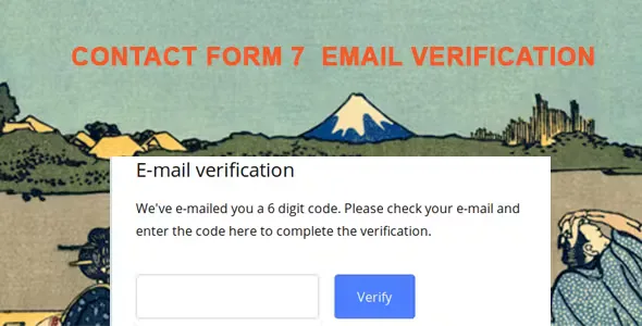 Contact Form 7 Email Verification