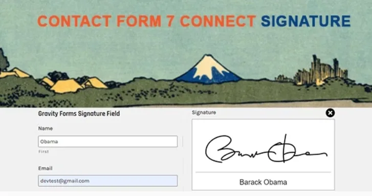 Contact Form 7 Signature